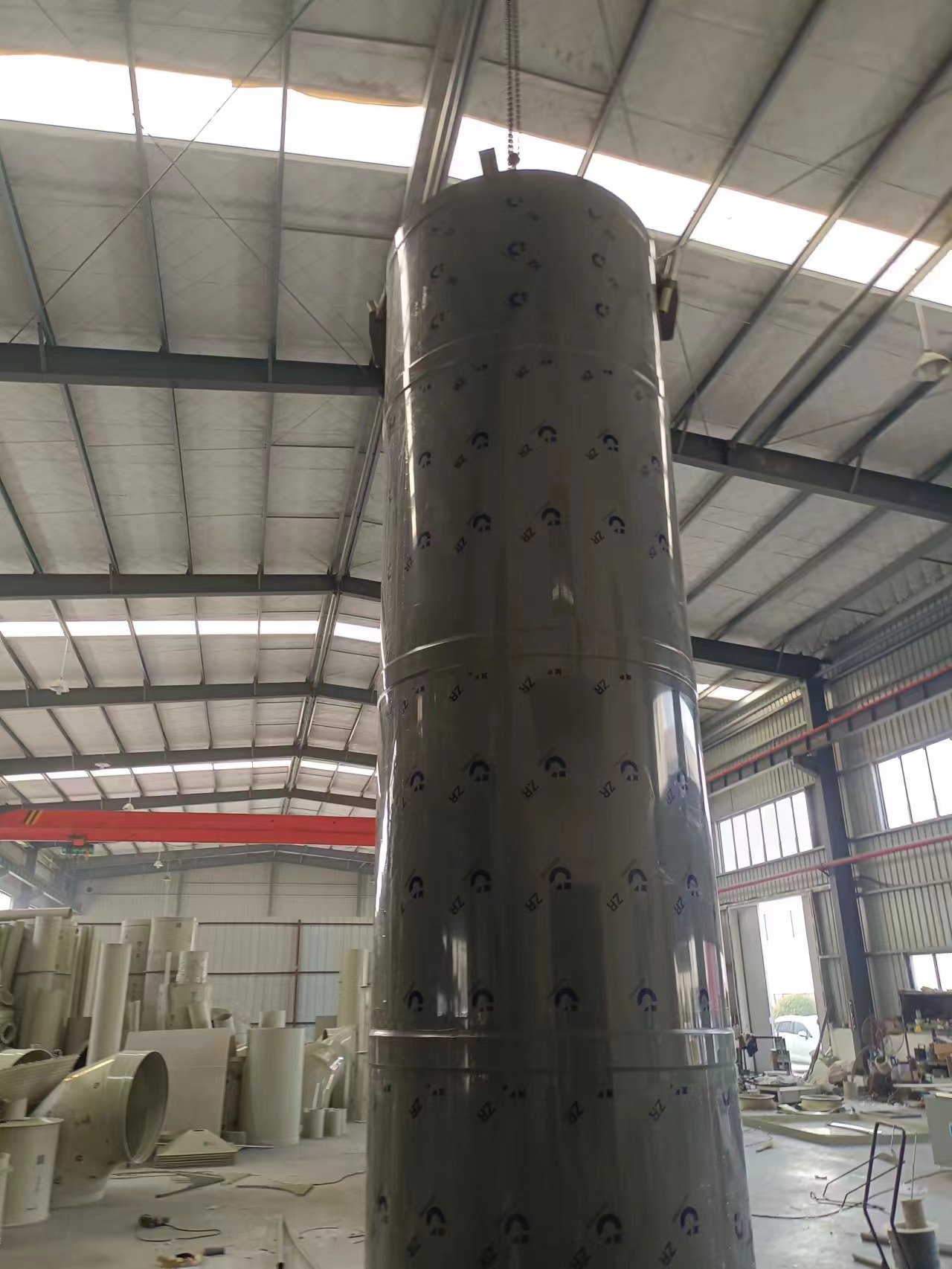 深灰阻燃噴淋塔