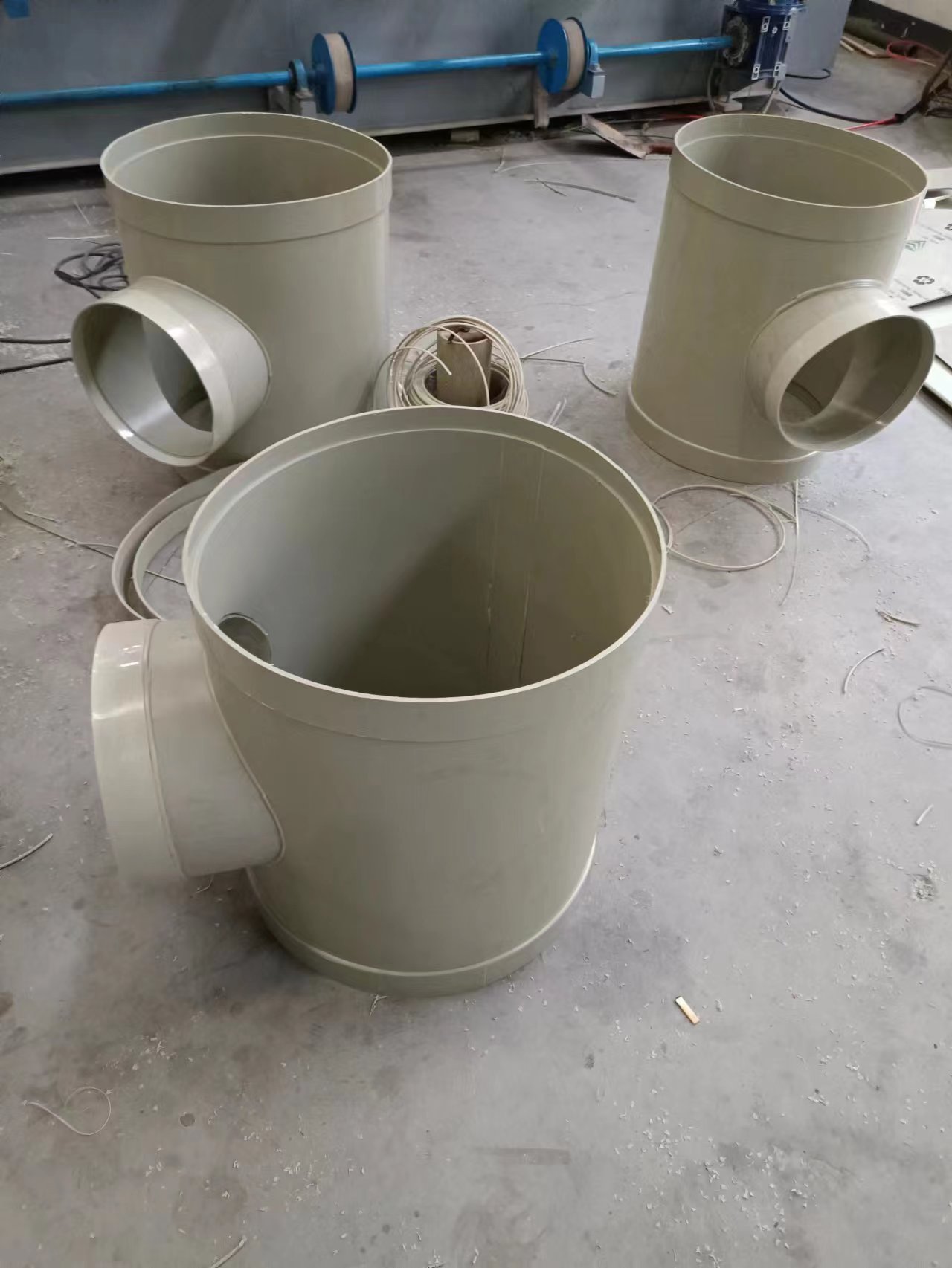 PP三通，45度斜插