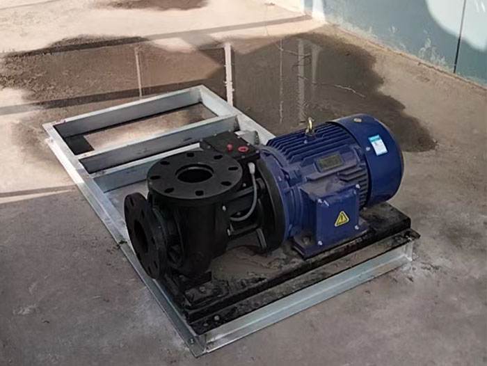 PVC水管安裝現場